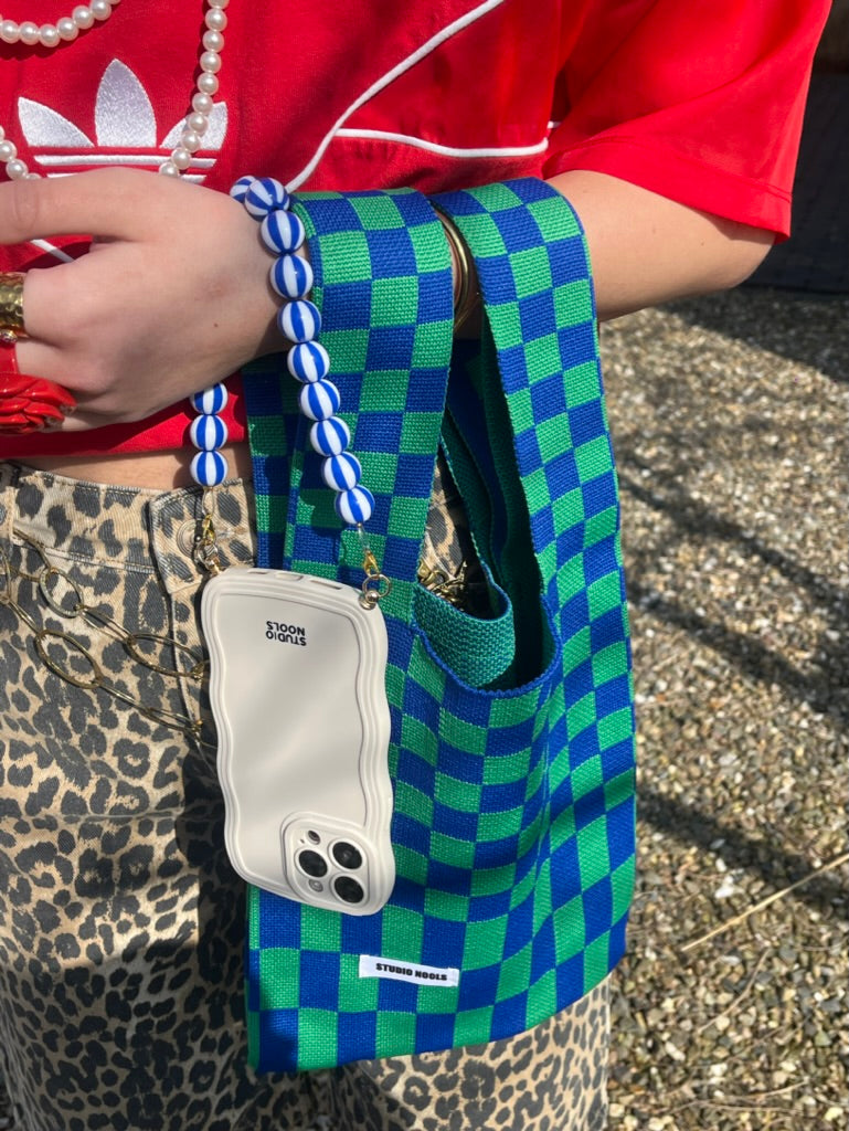 Candy phone cord blue