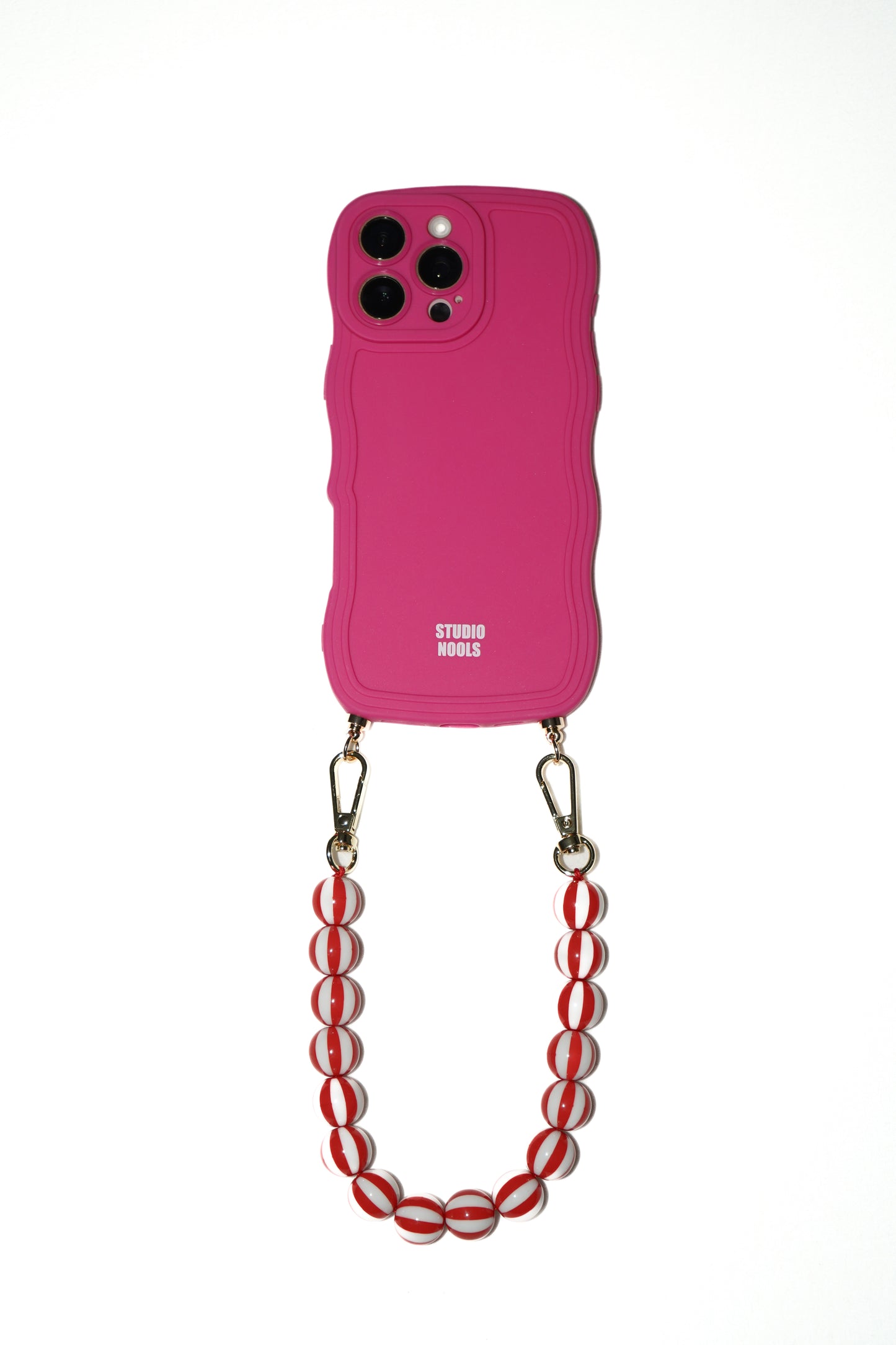 Candy phone cord red