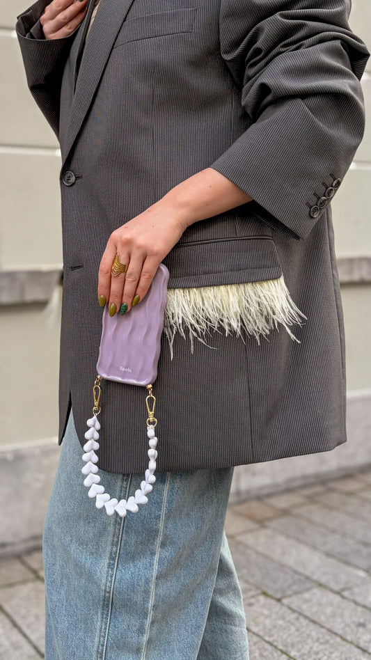 Wavy phonecase lila