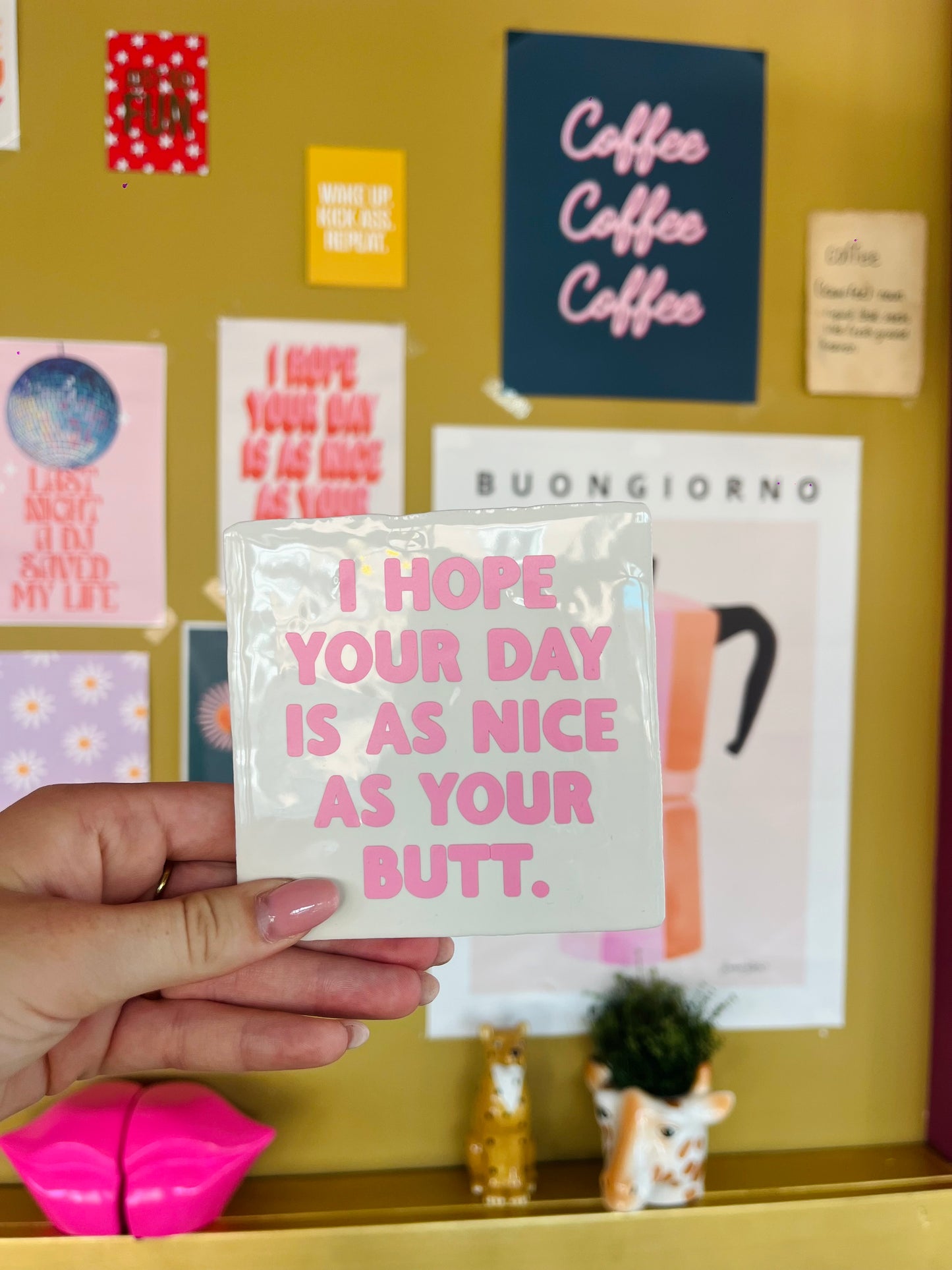I hope your day - quote tegel