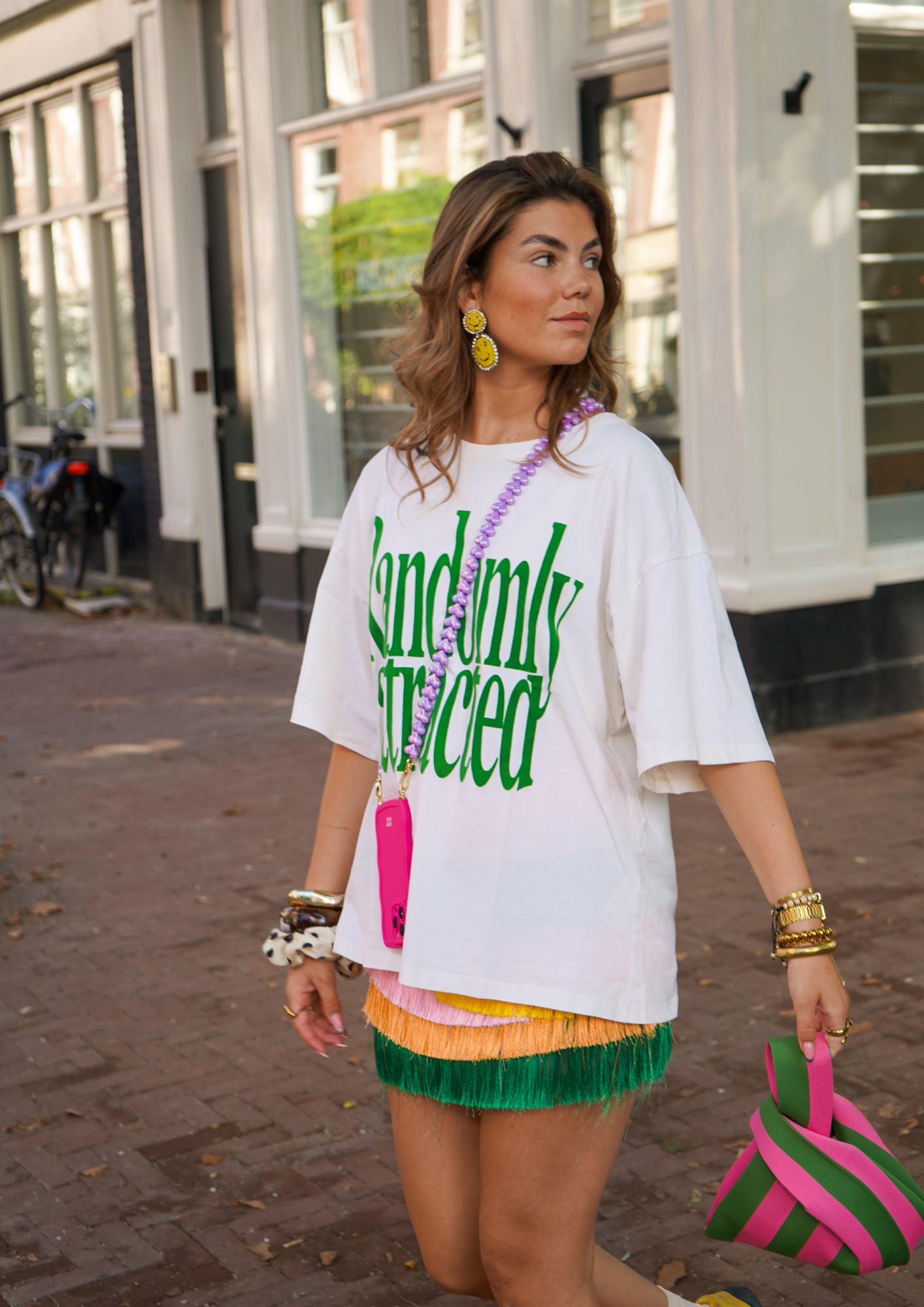 Nools phone case pink