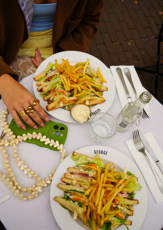 Heart phone cord long shiny butter yellow