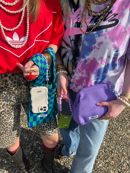 Nools clutch purple