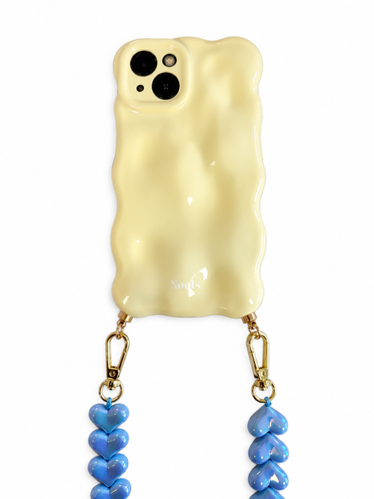 Bubble phonecase butteryellow