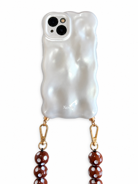 Bubble phonecase pearl