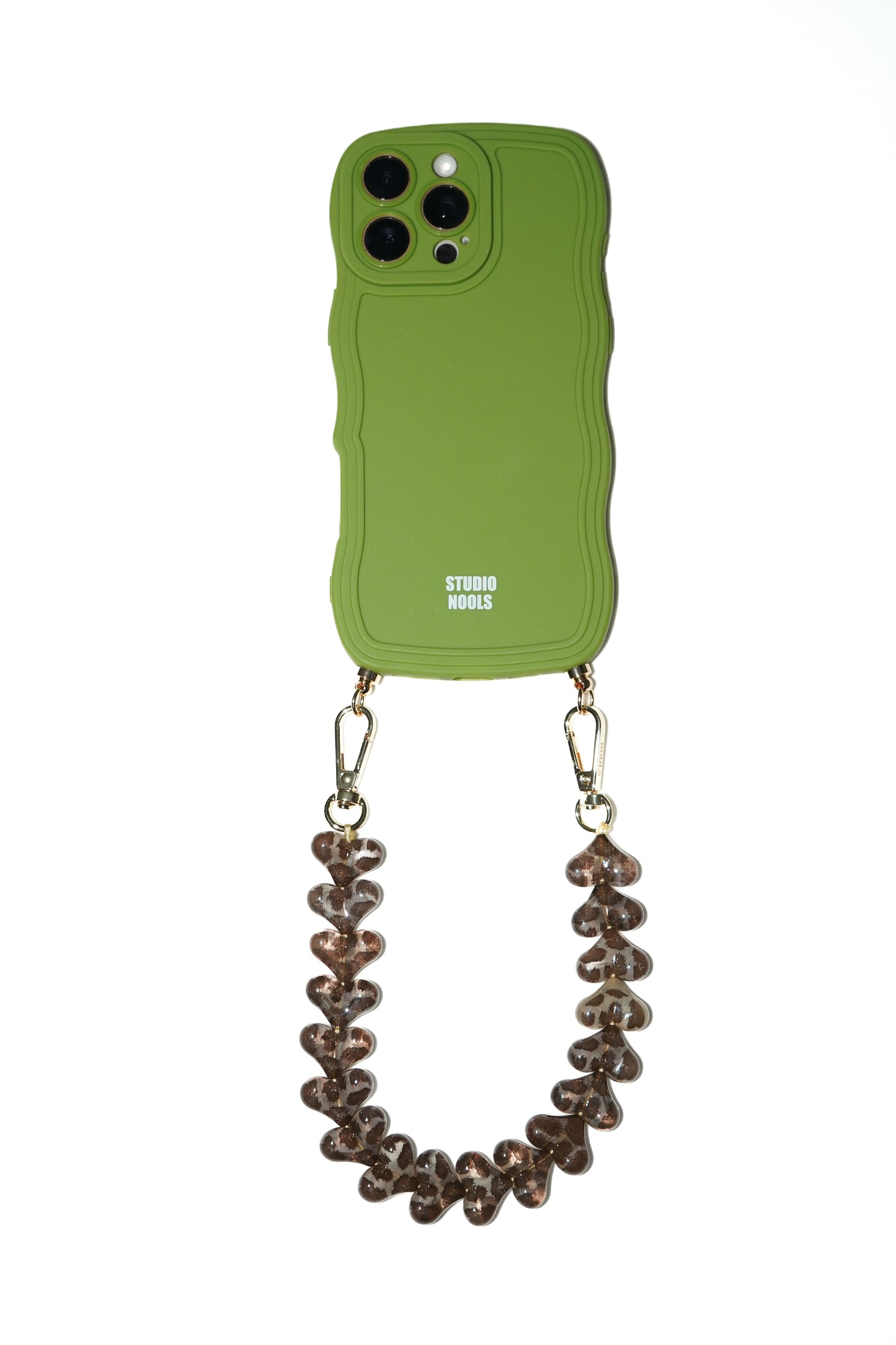 Heart phone cord panter