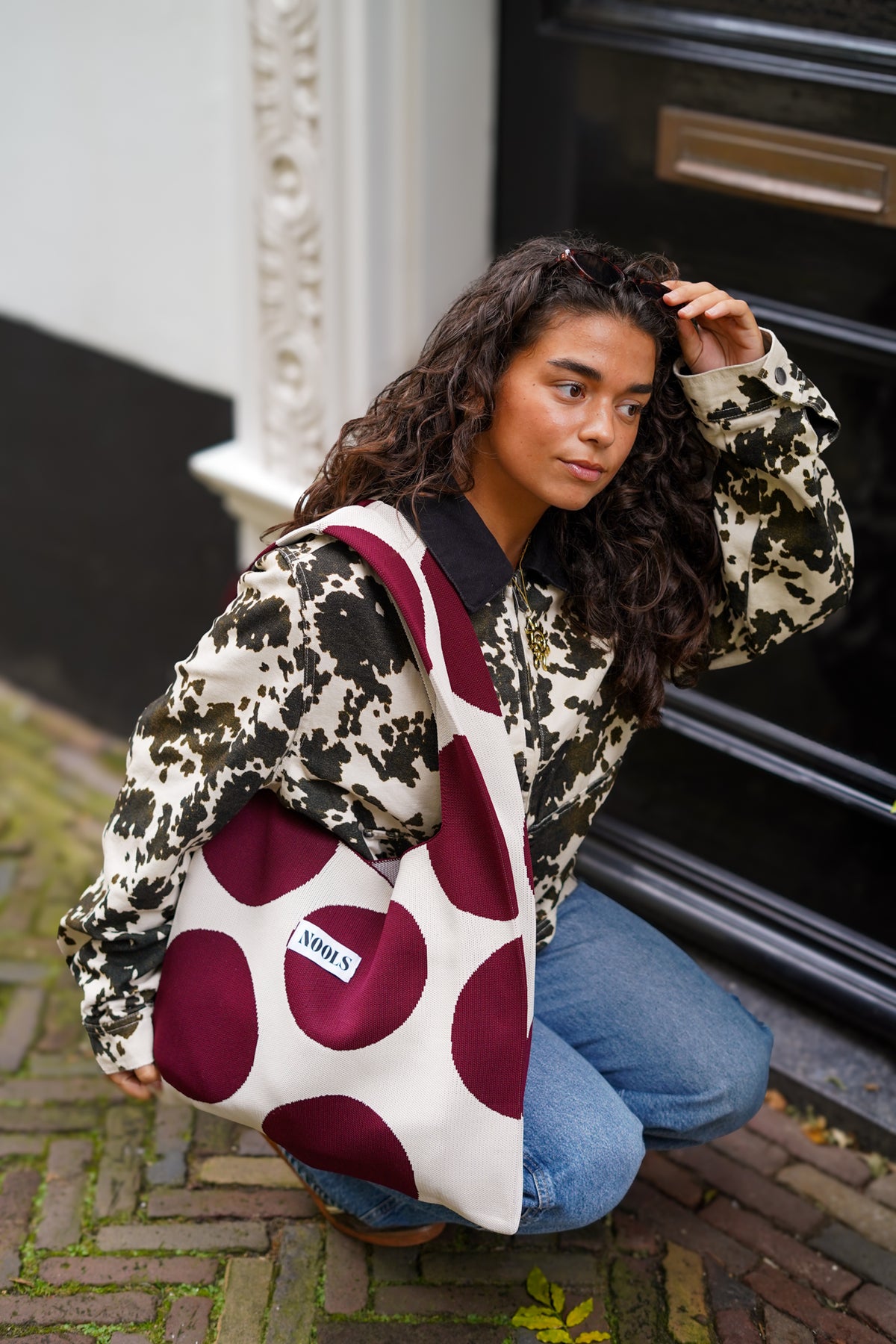 Riva bag polkadot big
