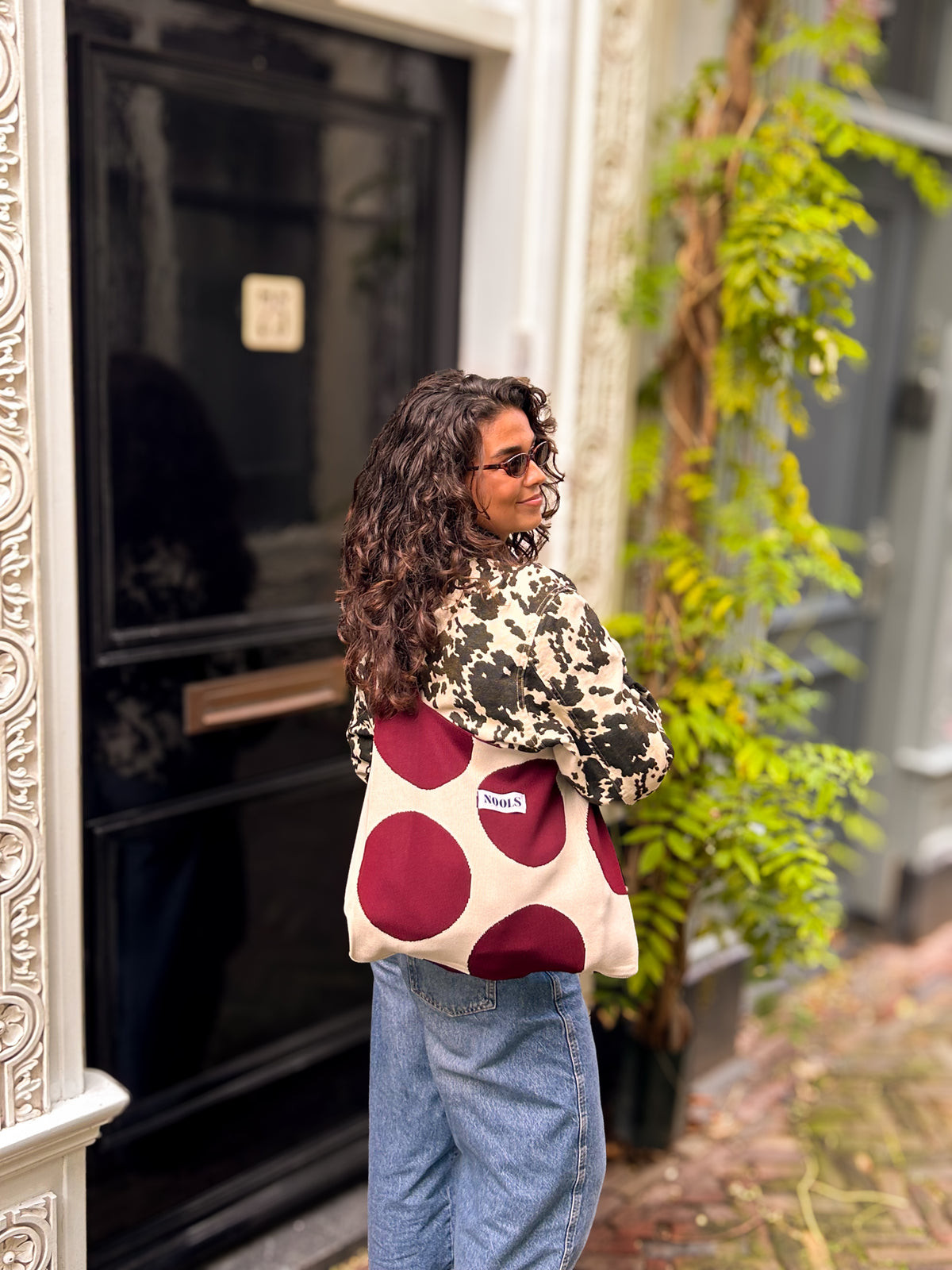 Riva bag polkadot big