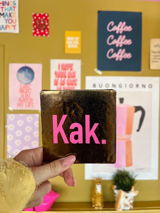 Kak - quote tegel