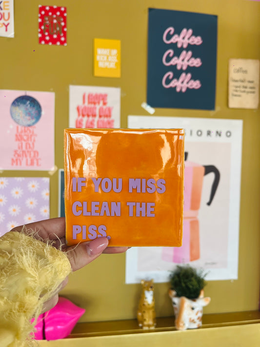 If you miss - quote tegel