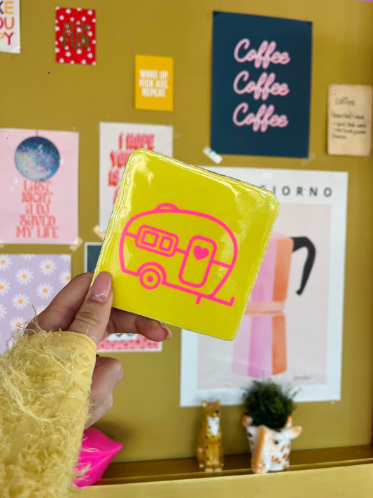 Caravan - quote tegel