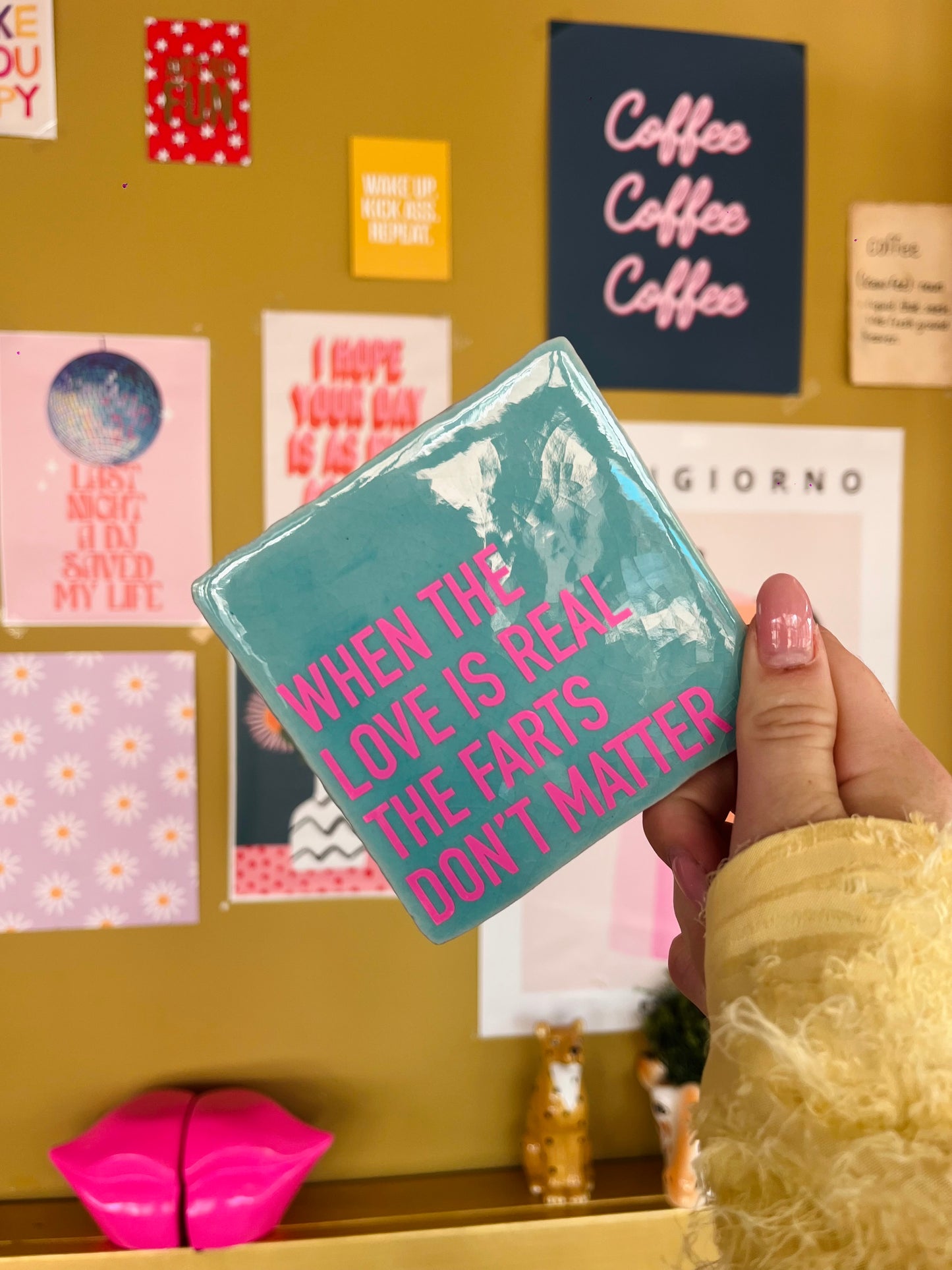 When the love is real - quote tegel